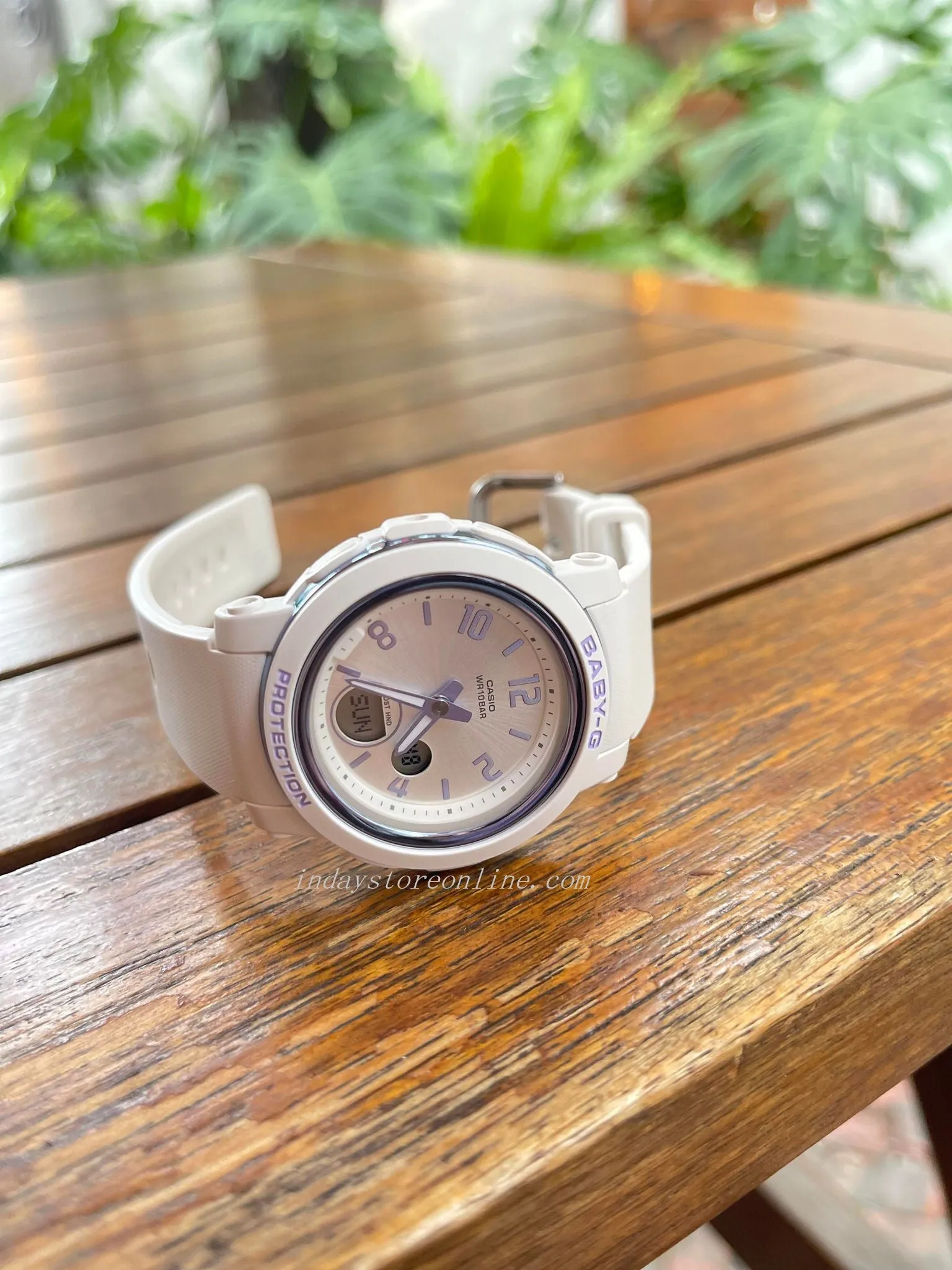 Casio Baby-G Women's Watch BGA-290DR-7A Resin Band Mineral Glass Shock Resistant