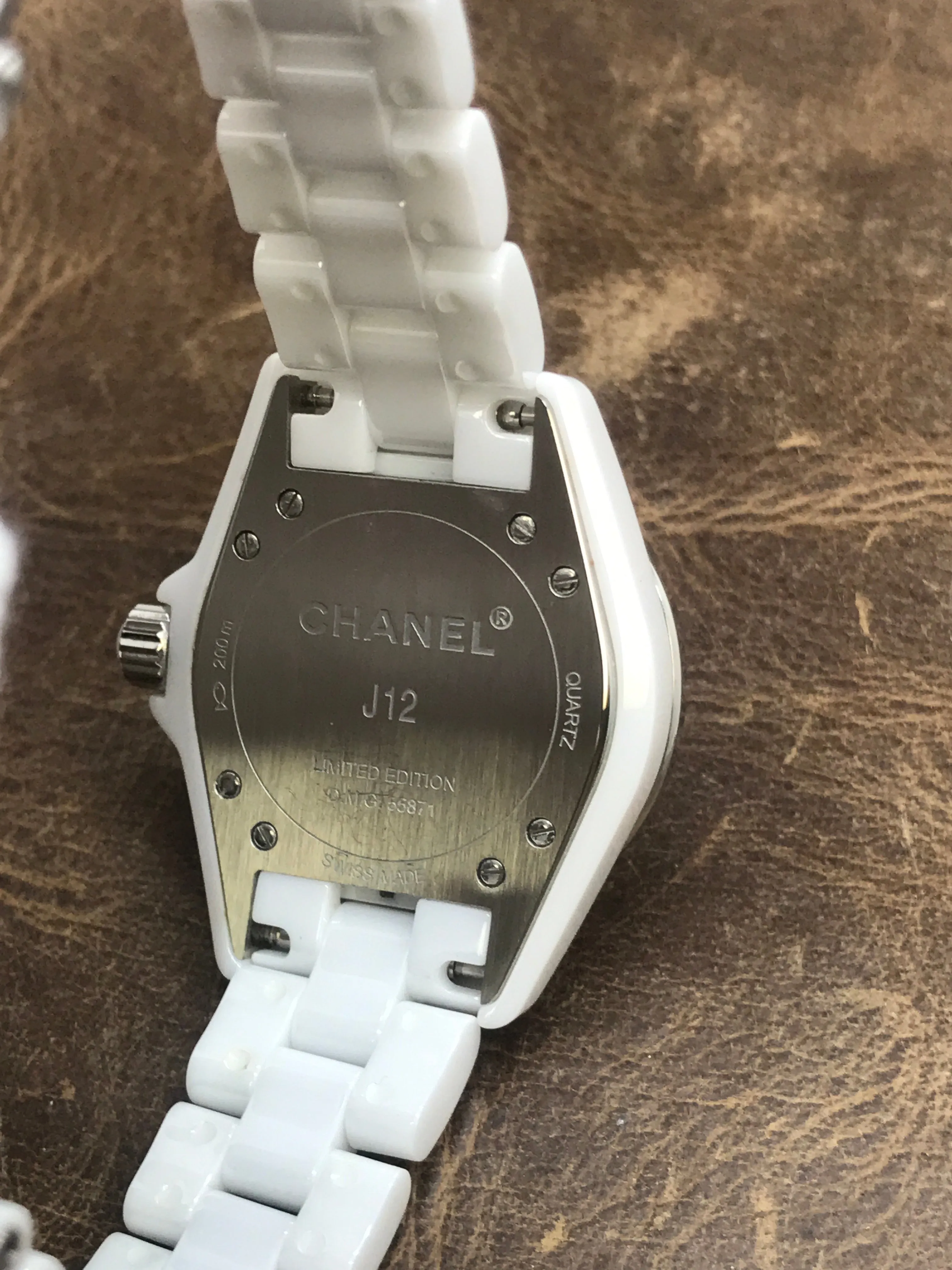 Chanel J12 H4340 Limited Edition 1200pcs H4340 White Dial Quartz Women's Watch