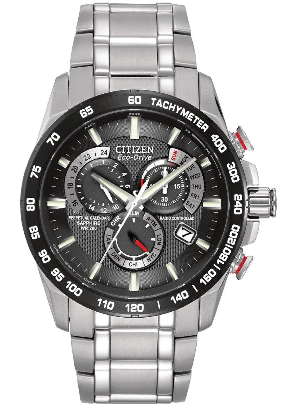 Citizen Eco Drive Perpetual Chrono A-T Men's Watch AT4008-51E