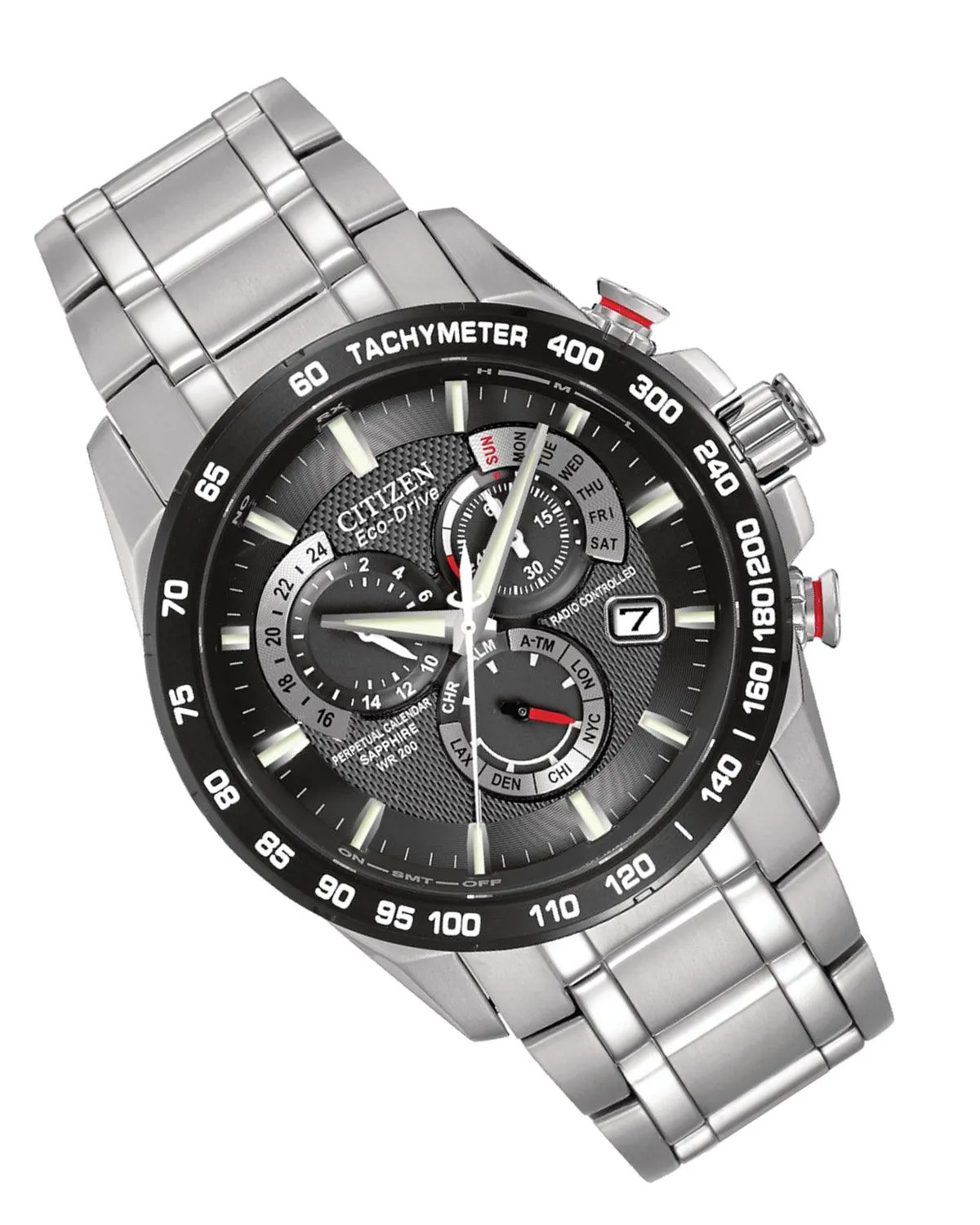 Citizen Eco Drive Perpetual Chrono A-T Men's Watch AT4008-51E