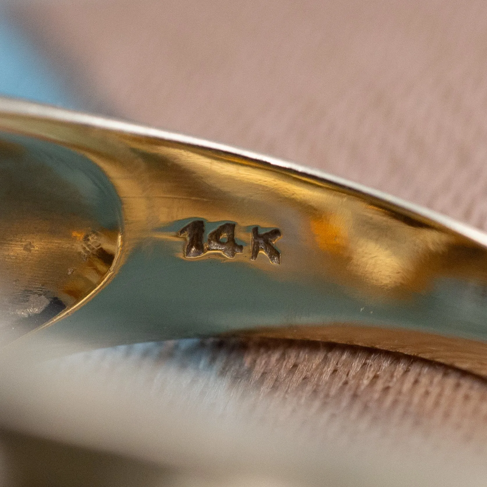 Citrine & Diamond Ring c. 1980s