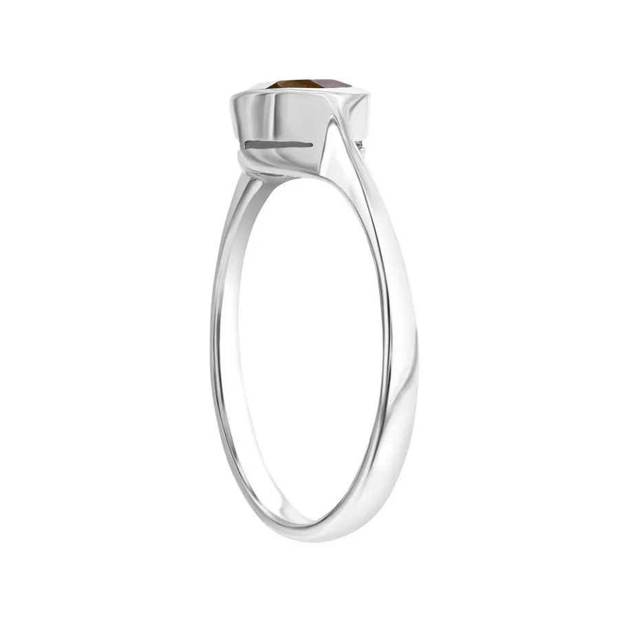 Citrine Bezel Ring