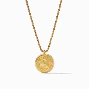 Coin Statement Pendant Mother of Pearl