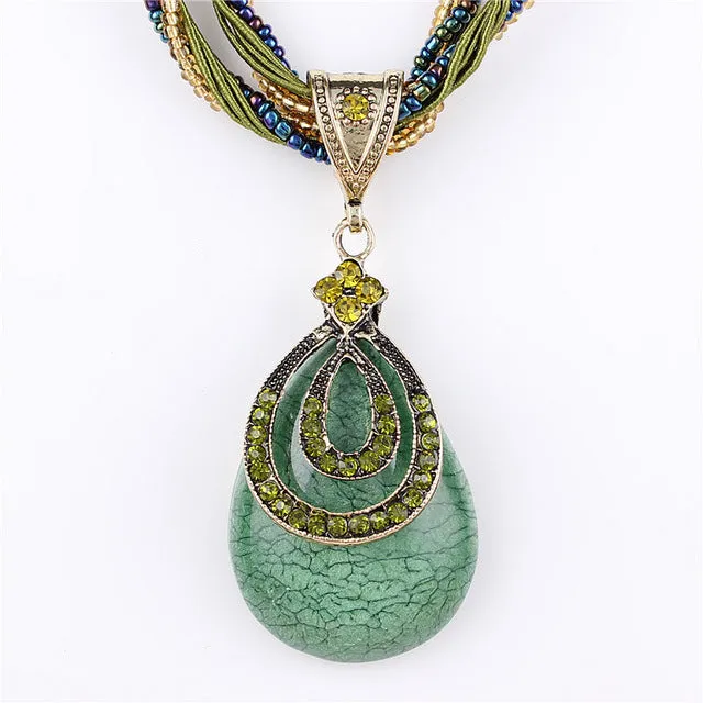 Collier Femme Women Pendant Accessories Vintage Statement Necklaces & Pendants Collar Mujer Boho Bohemian Colar Jewelry Bijoux
