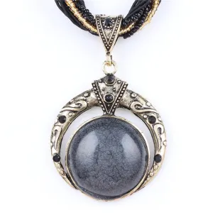 Collier Femme Women Pendant Accessories Vintage Statement Necklaces & Pendants Collar Mujer Boho Bohemian Colar Jewelry Bijoux