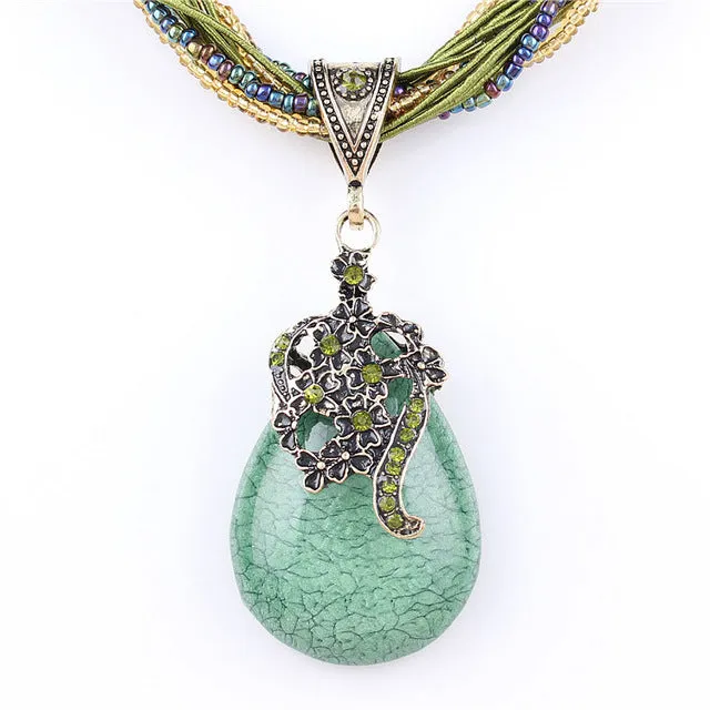 Collier Femme Women Pendant Accessories Vintage Statement Necklaces & Pendants Collar Mujer Boho Bohemian Colar Jewelry Bijoux
