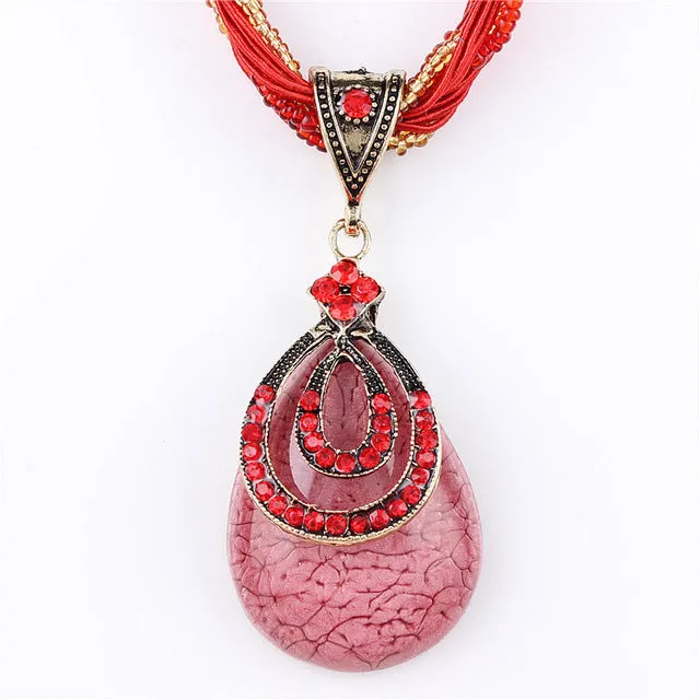 Collier Femme Women Pendant Accessories Vintage Statement Necklaces & Pendants Collar Mujer Boho Bohemian Colar Jewelry Bijoux