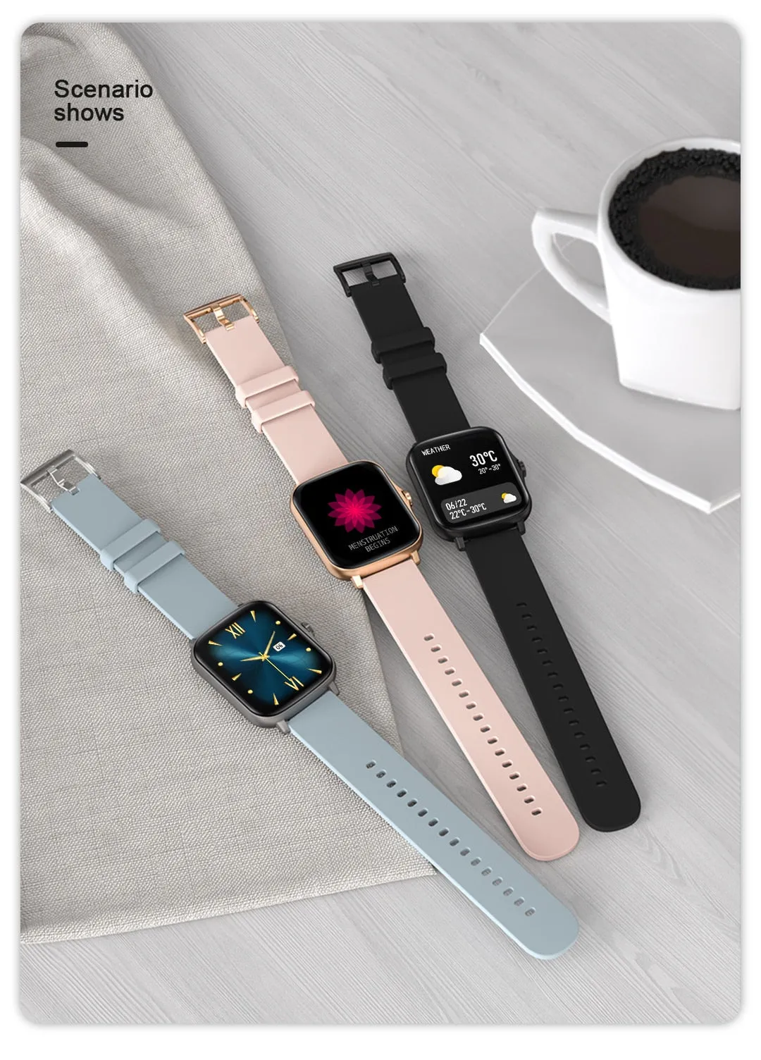 COLMI™ Bluetooth Health Monitor SmartWatch