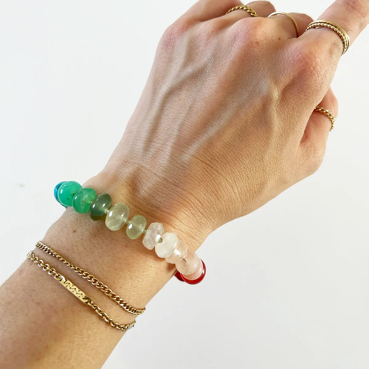 Confetti Gemstone Bracelet