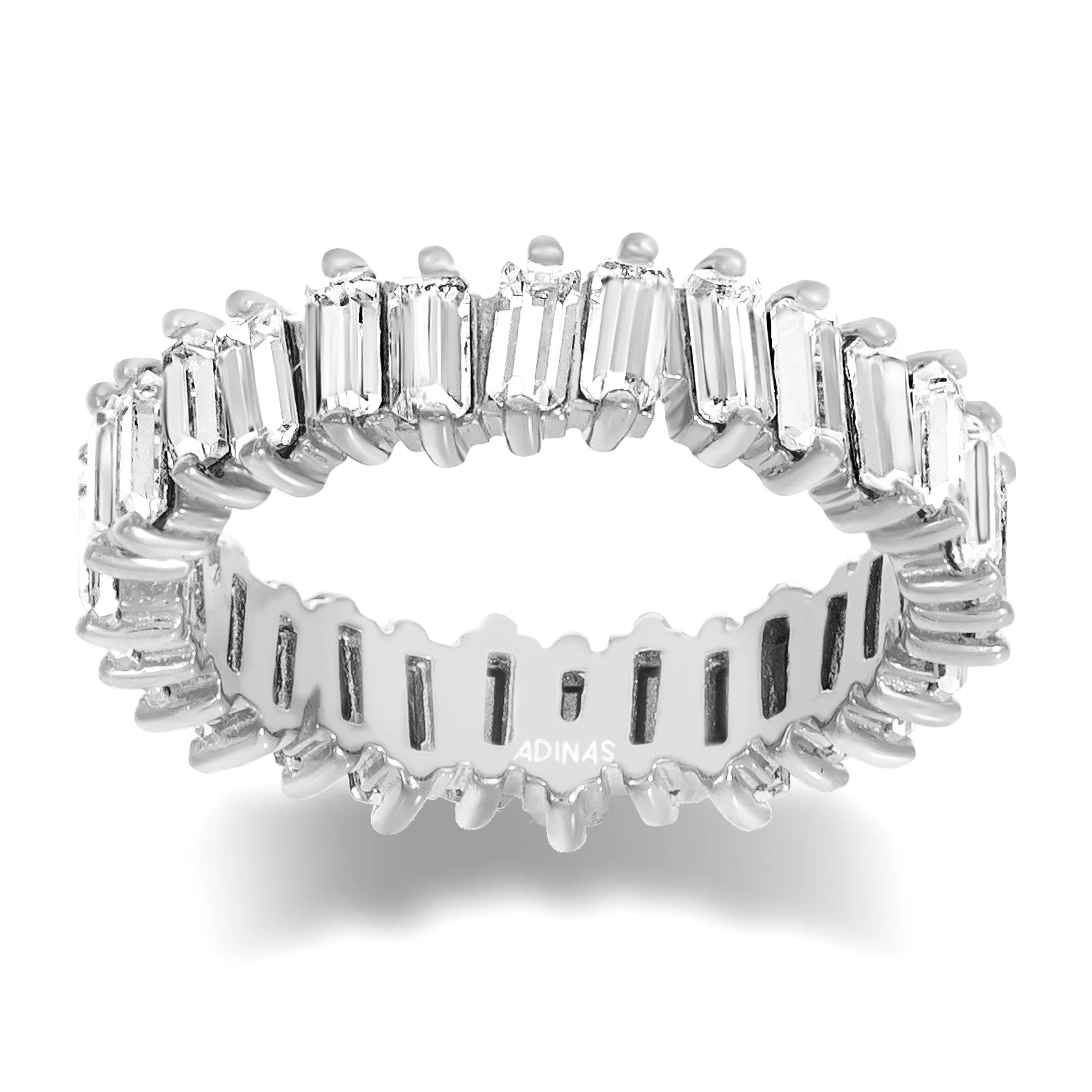 Crystal Eternity Band
