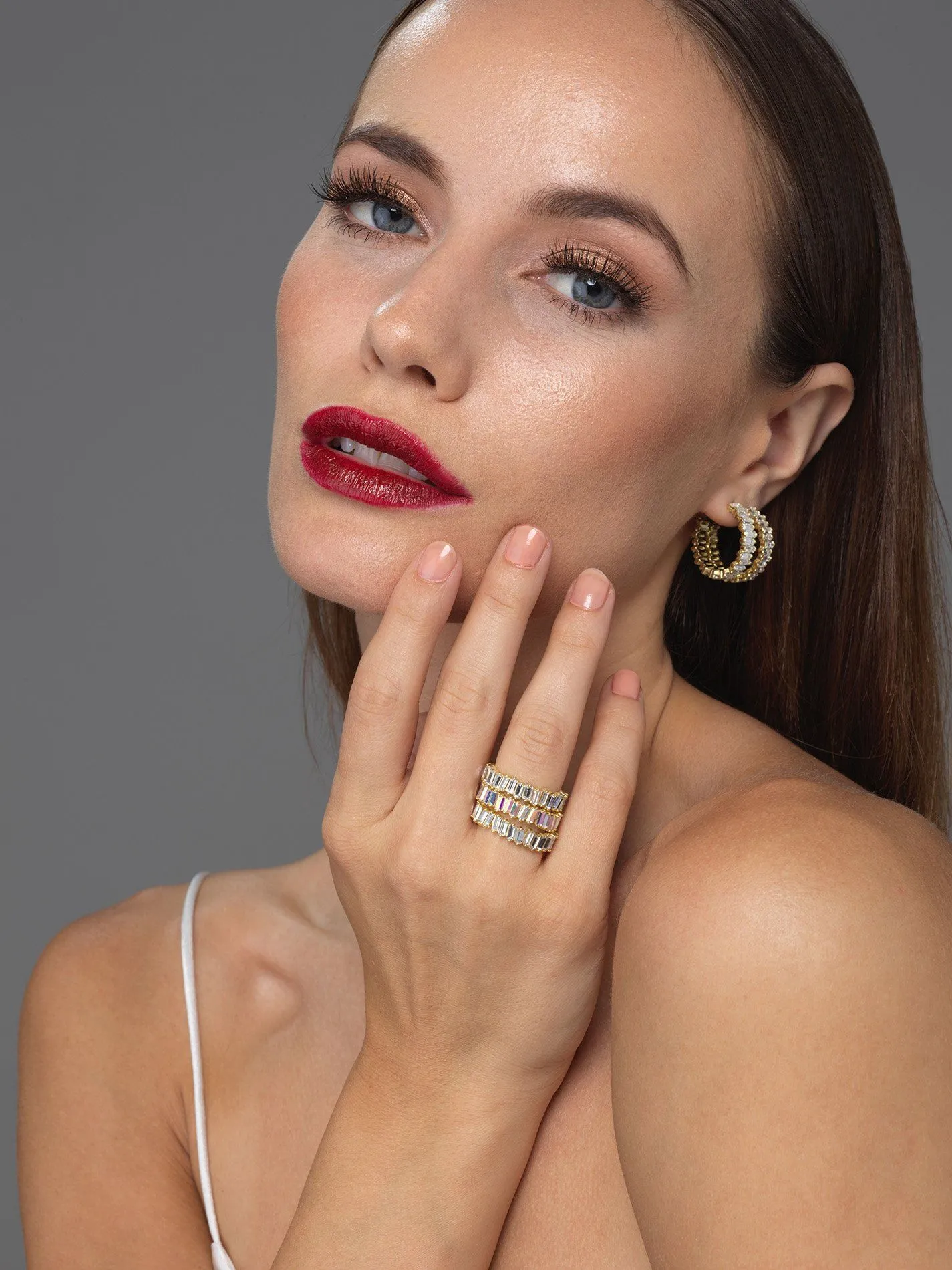 Crystal Eternity Band