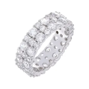 CZ Round Eternity Band