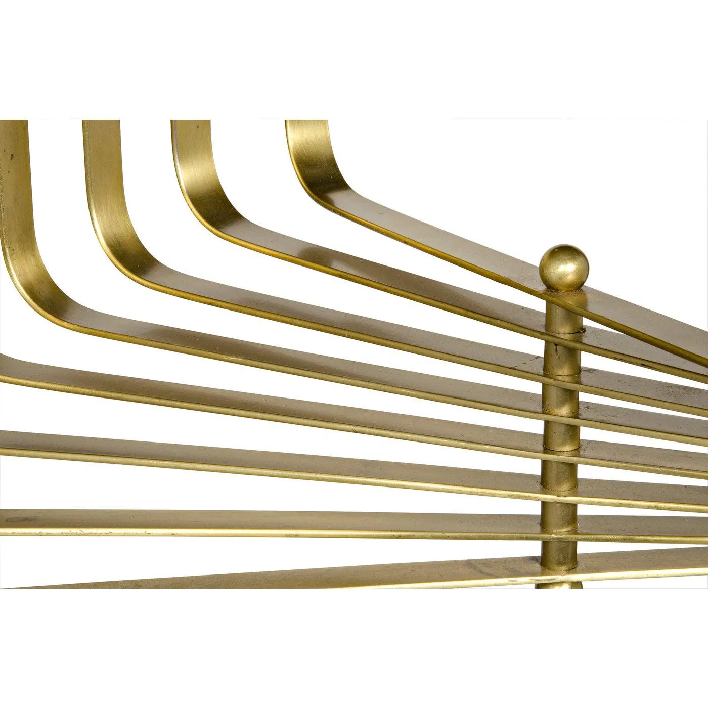Dimaclema Chandelier, Small, Metal with Brass Finish