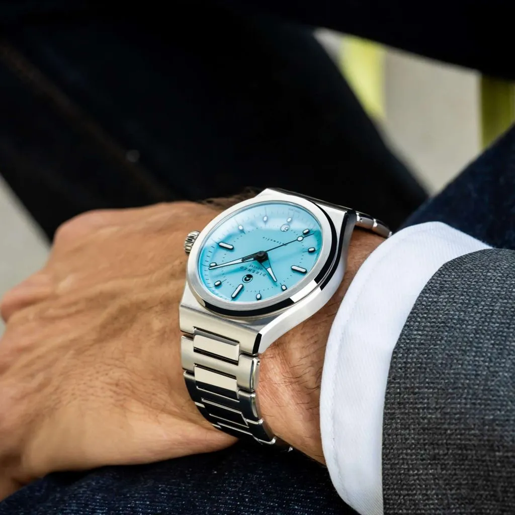 Direnzo DRZ04 Mondial V2 Light&nbsp;Blue - Swiss&nbsp;Made