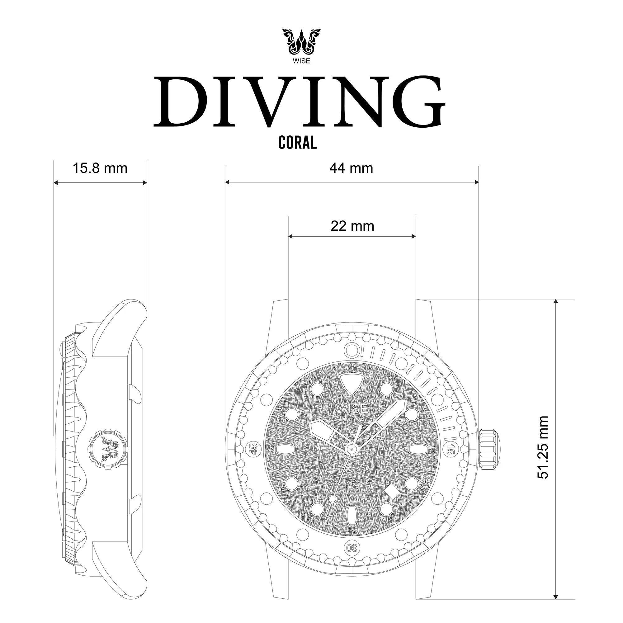 DIVING 300M. Gen 3 Titanium DTB831