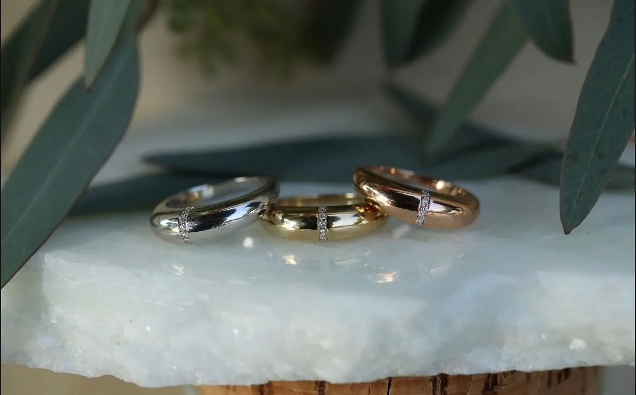 Dome Diamond Ring