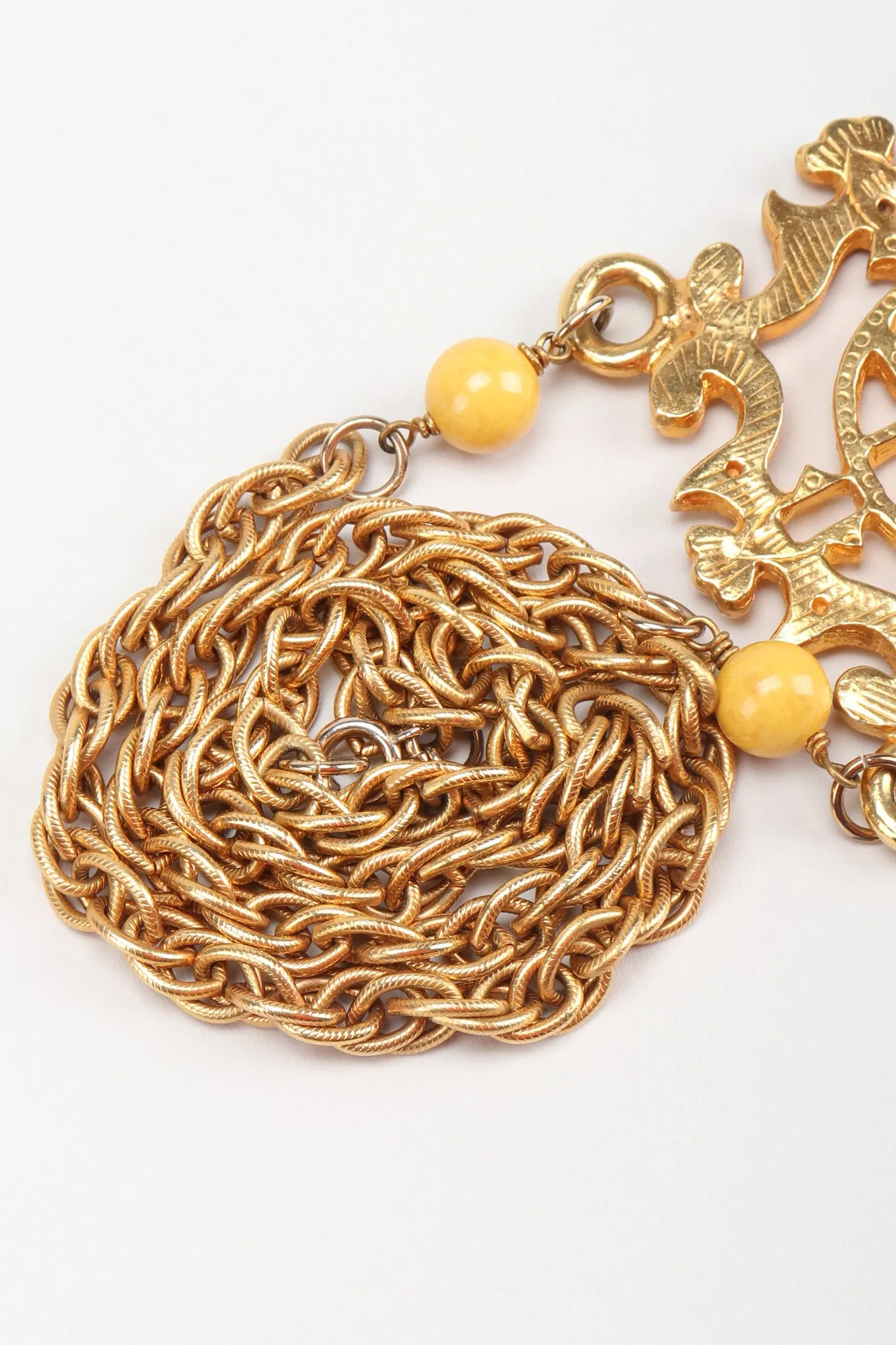 Double Happiness Plate Necklace