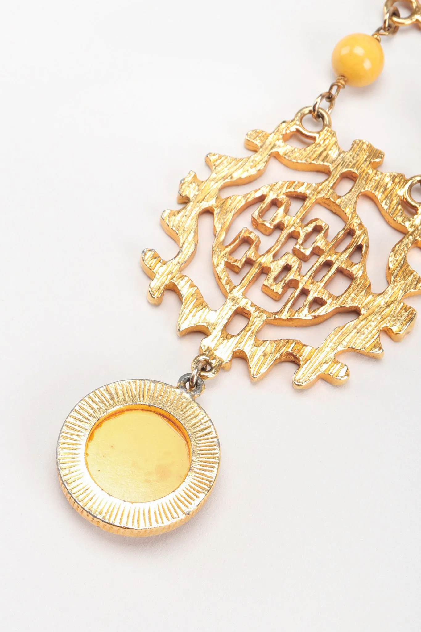 Double Happiness Plate Necklace