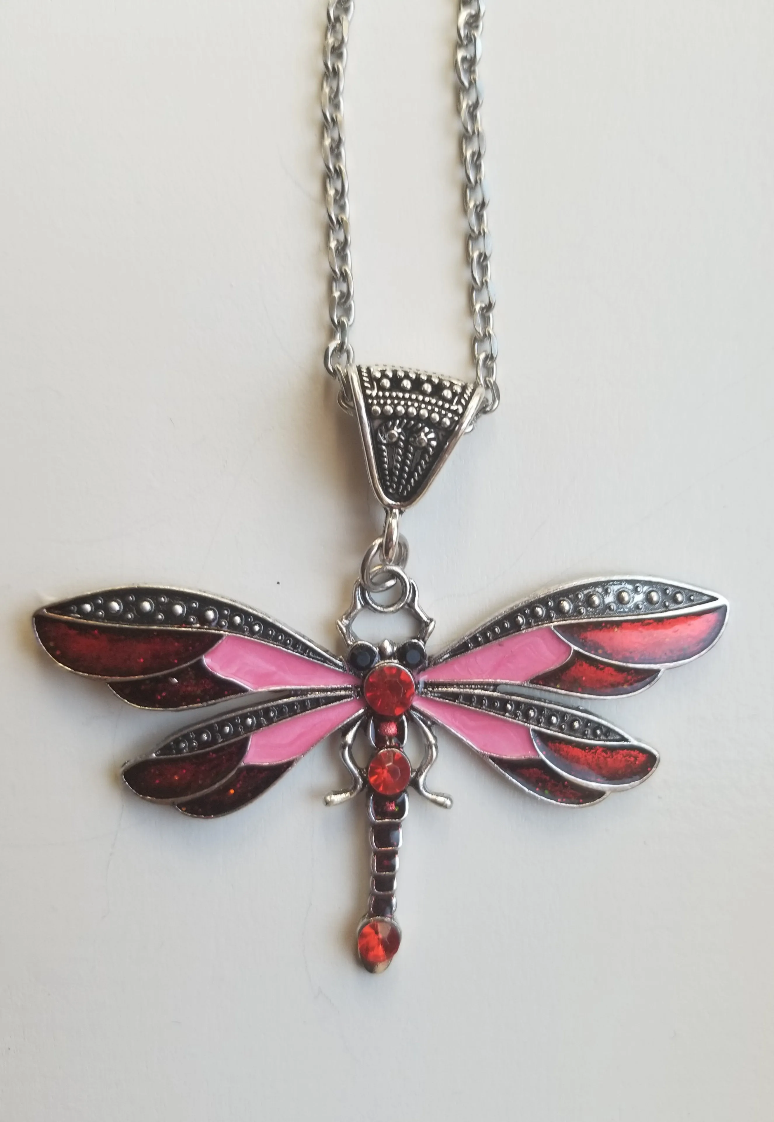 Dragon Fly necklaces - Wilhelmina Creations