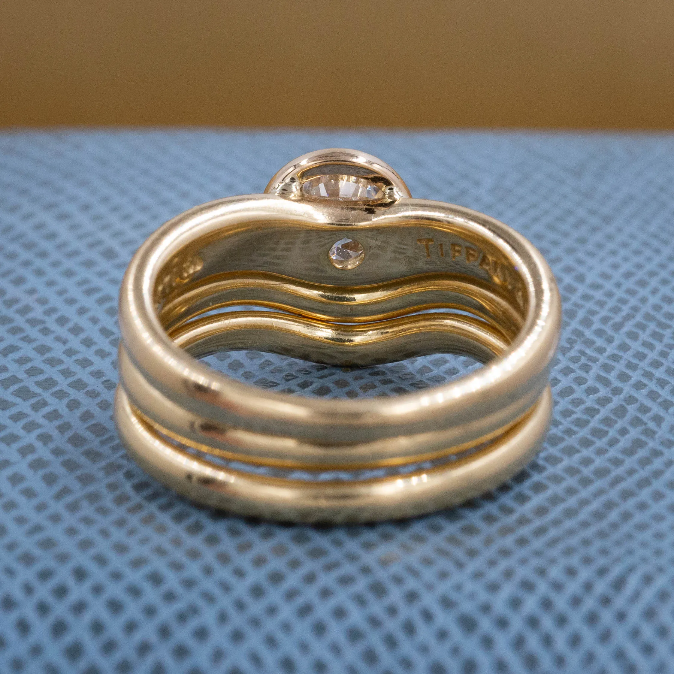 Elsa Peretti for Tiffany & Co. 3-Piece Diamond Ring