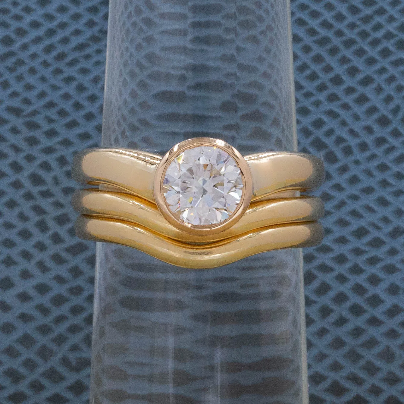 Elsa Peretti for Tiffany & Co. 3-Piece Diamond Ring
