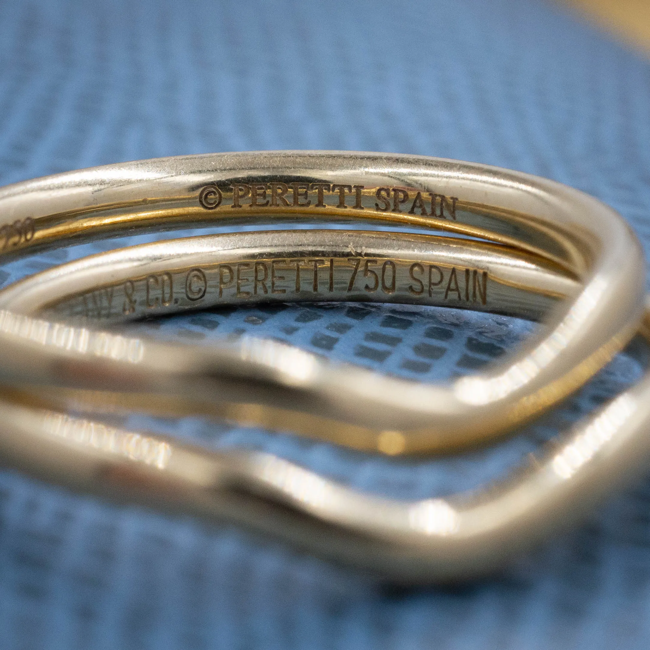 Elsa Peretti for Tiffany & Co. 3-Piece Diamond Ring