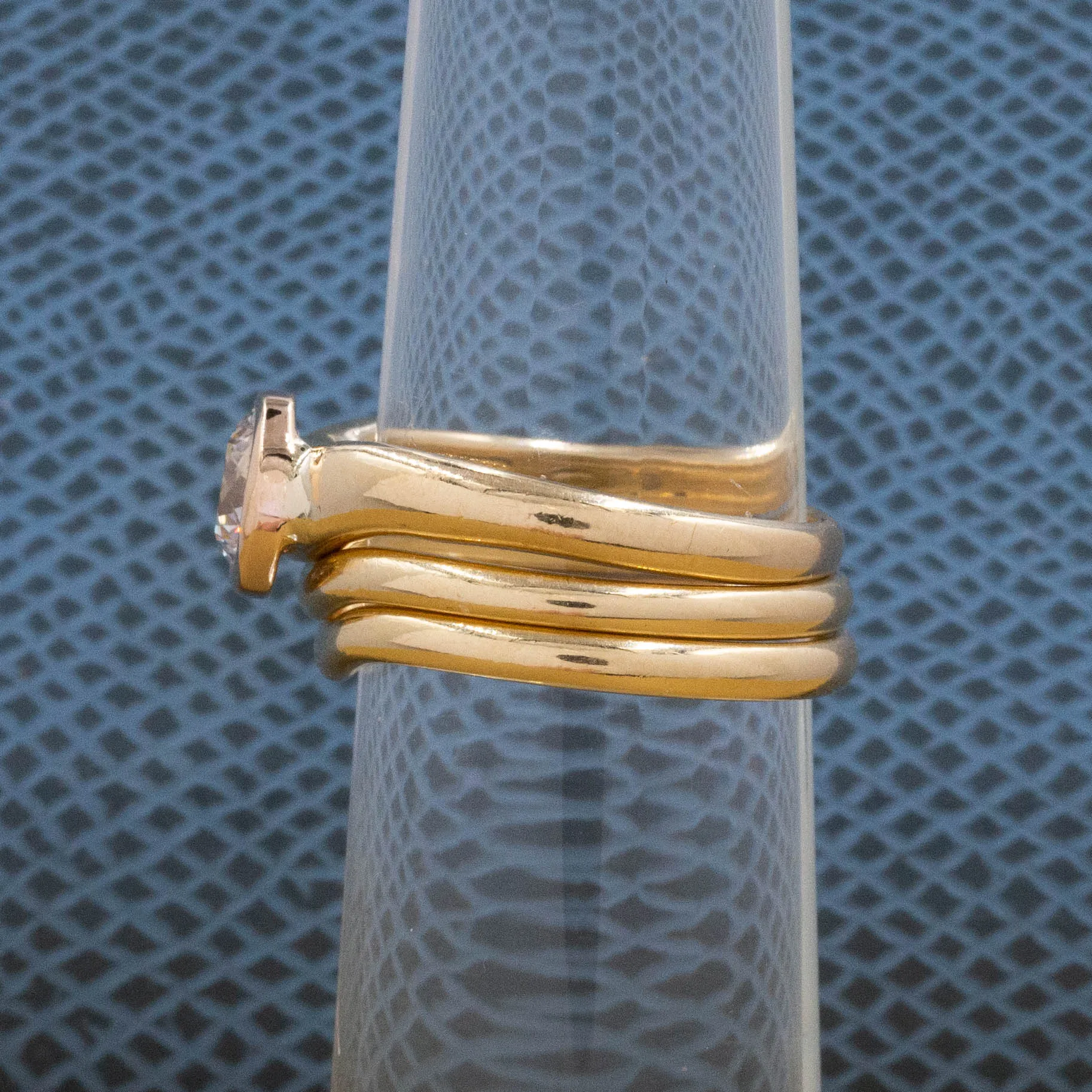 Elsa Peretti for Tiffany & Co. 3-Piece Diamond Ring