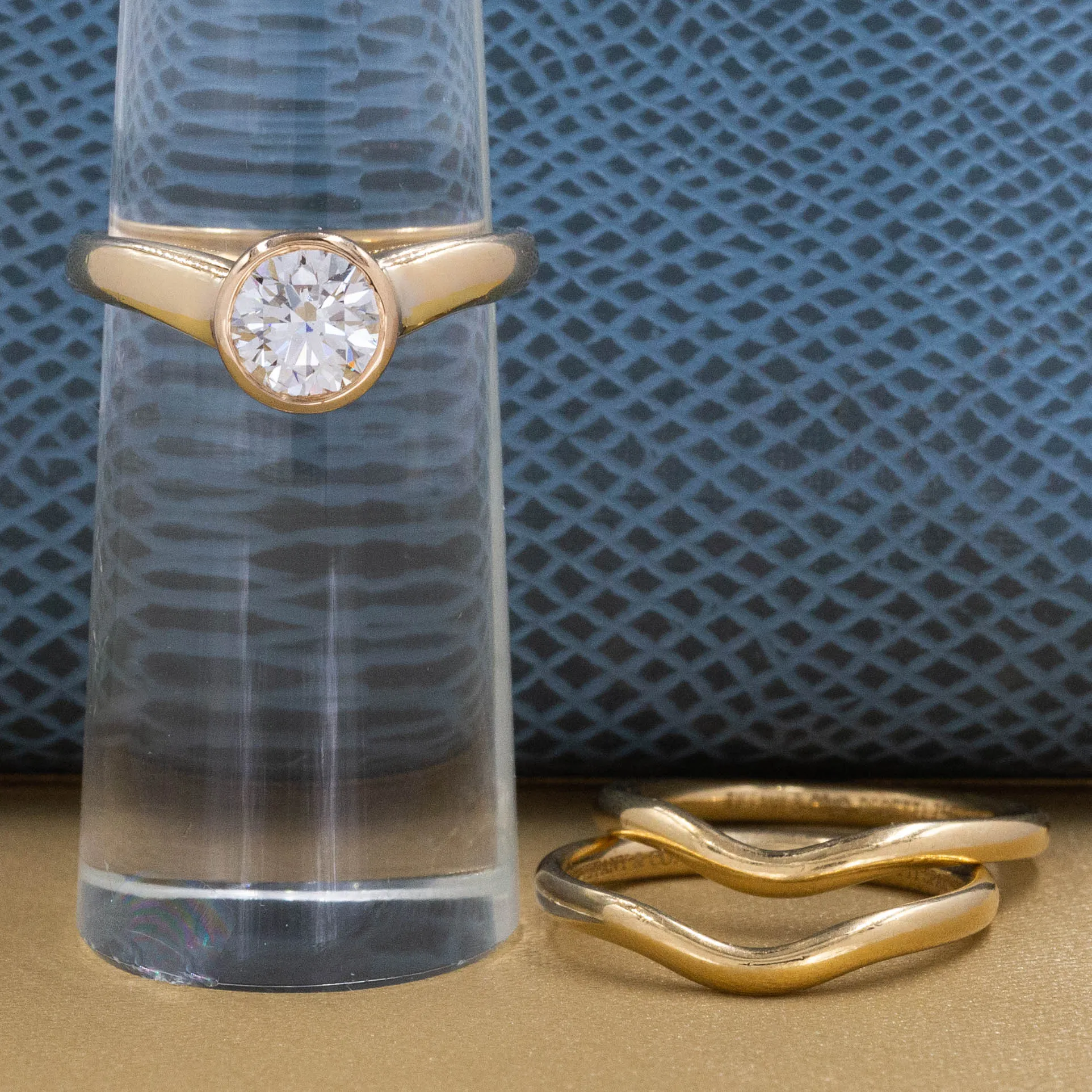 Elsa Peretti for Tiffany & Co. 3-Piece Diamond Ring