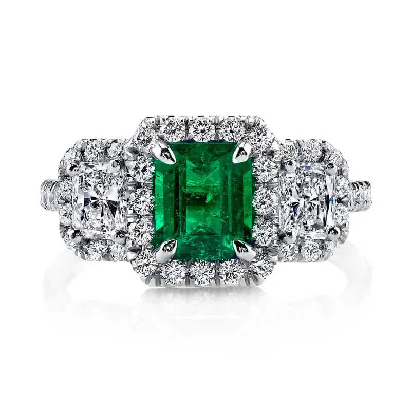 Emerald & Diamond Ring