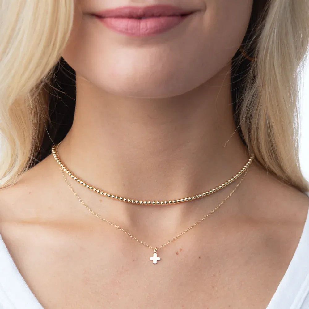 enewton Classic Beaded Choker Necklace - 3mm