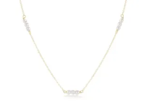 Enewton Joy 17" Choker with 4mm Pearl Beads