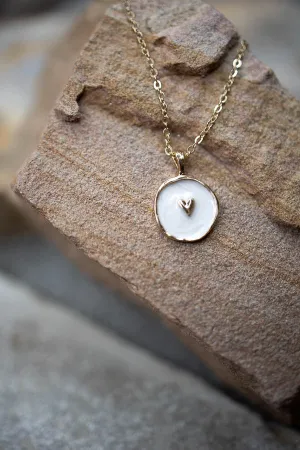 Ethereal Oil Drop Pendant Necklaces