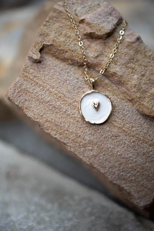 Ethereal Oil Drop Pendant Necklaces
