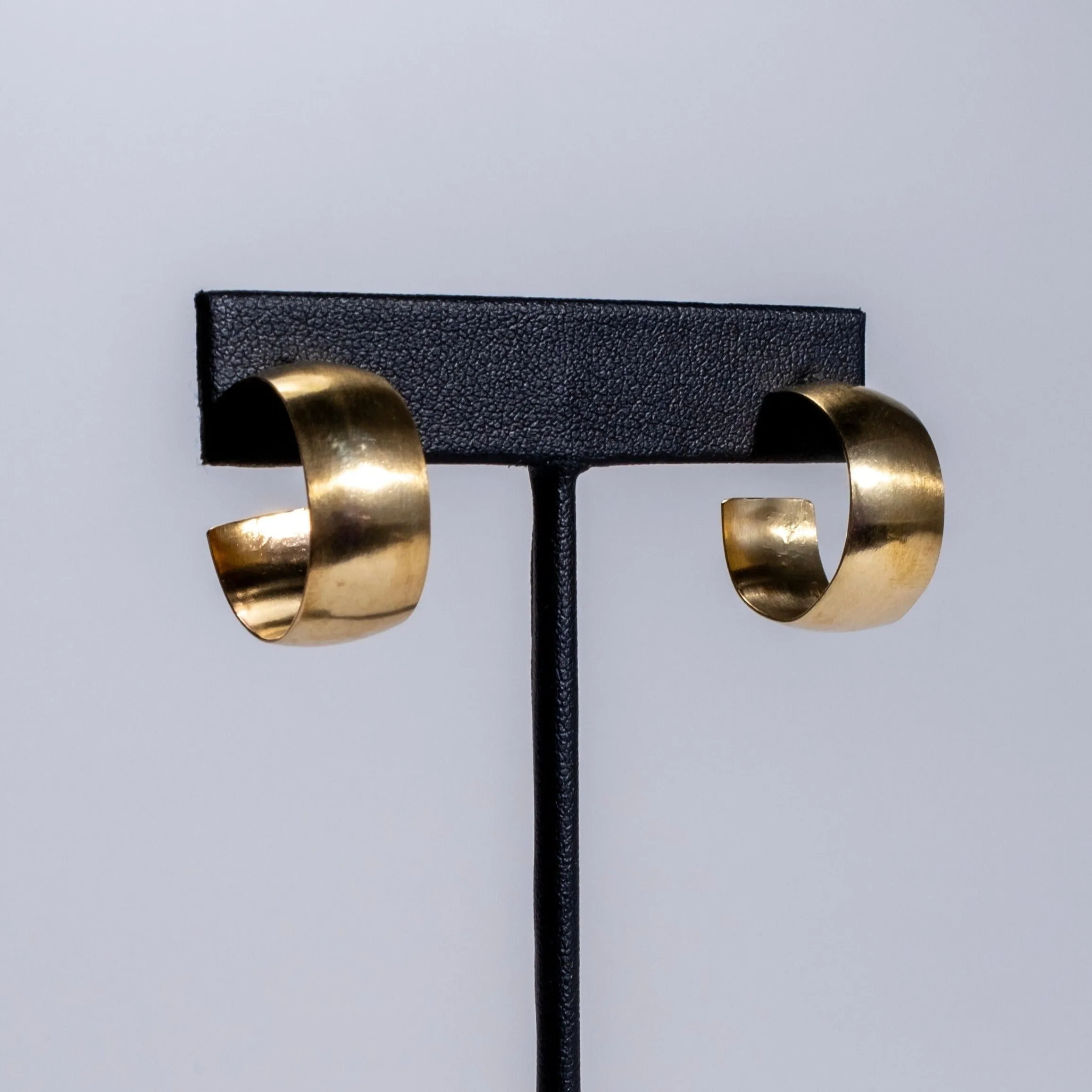 Extra Chunky Hoop Earrings in Sterling Silver