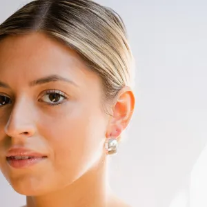 Extra Chunky Hoop Earrings in Sterling Silver