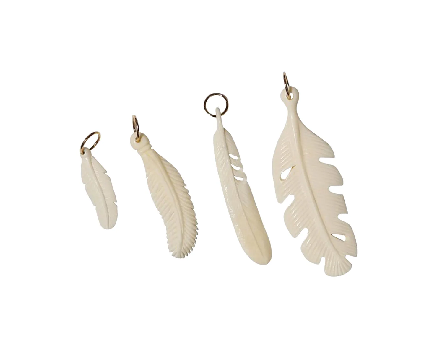 Feather Pendants