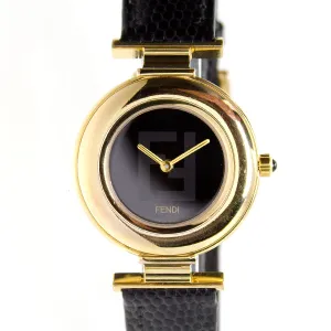 Fendi 320G Gold Tone Dress Watch