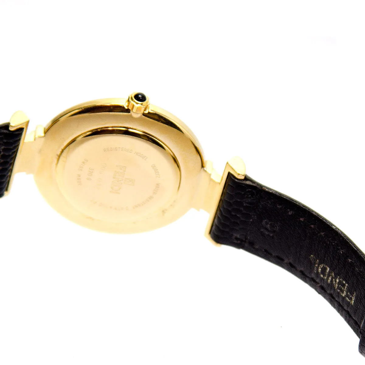 Fendi 320G Gold Tone Dress Watch