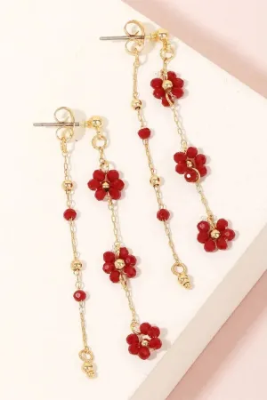 Flower Dangle Earrings