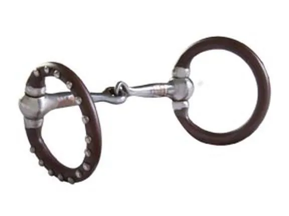 Formay Beaded O Ring Pony Snaffle Bit