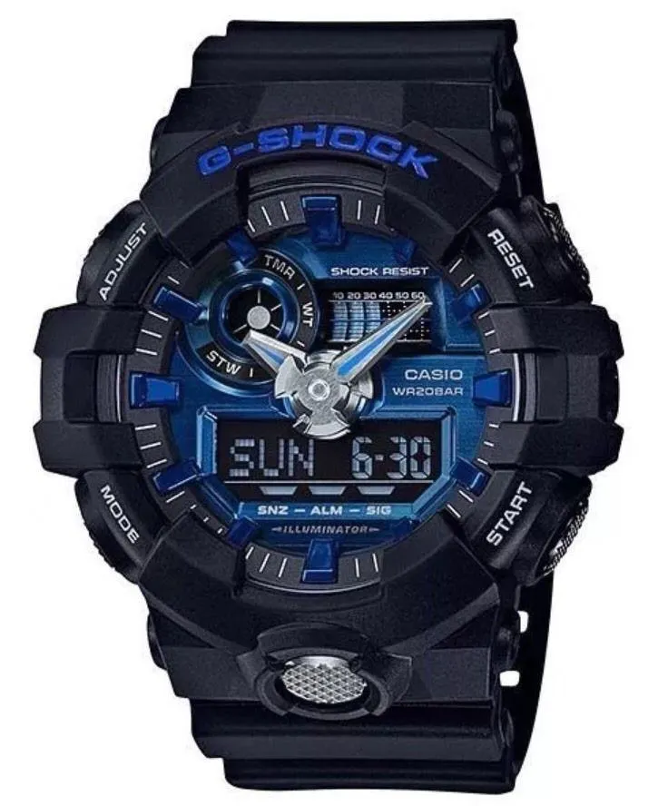 G-Shock Ana-Digi Speed Indicator Black Dial Men's Watch GA710-1A2