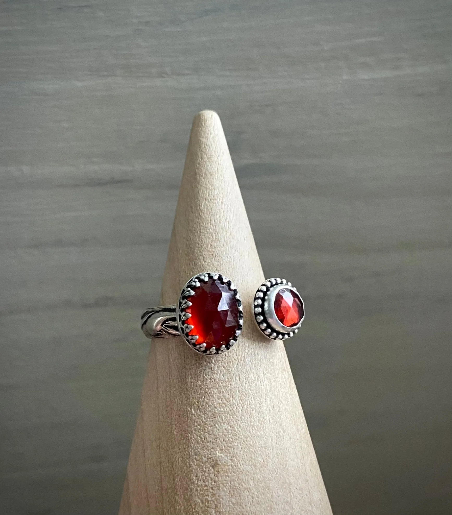 Garnet Rings