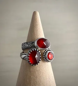 Garnet Rings