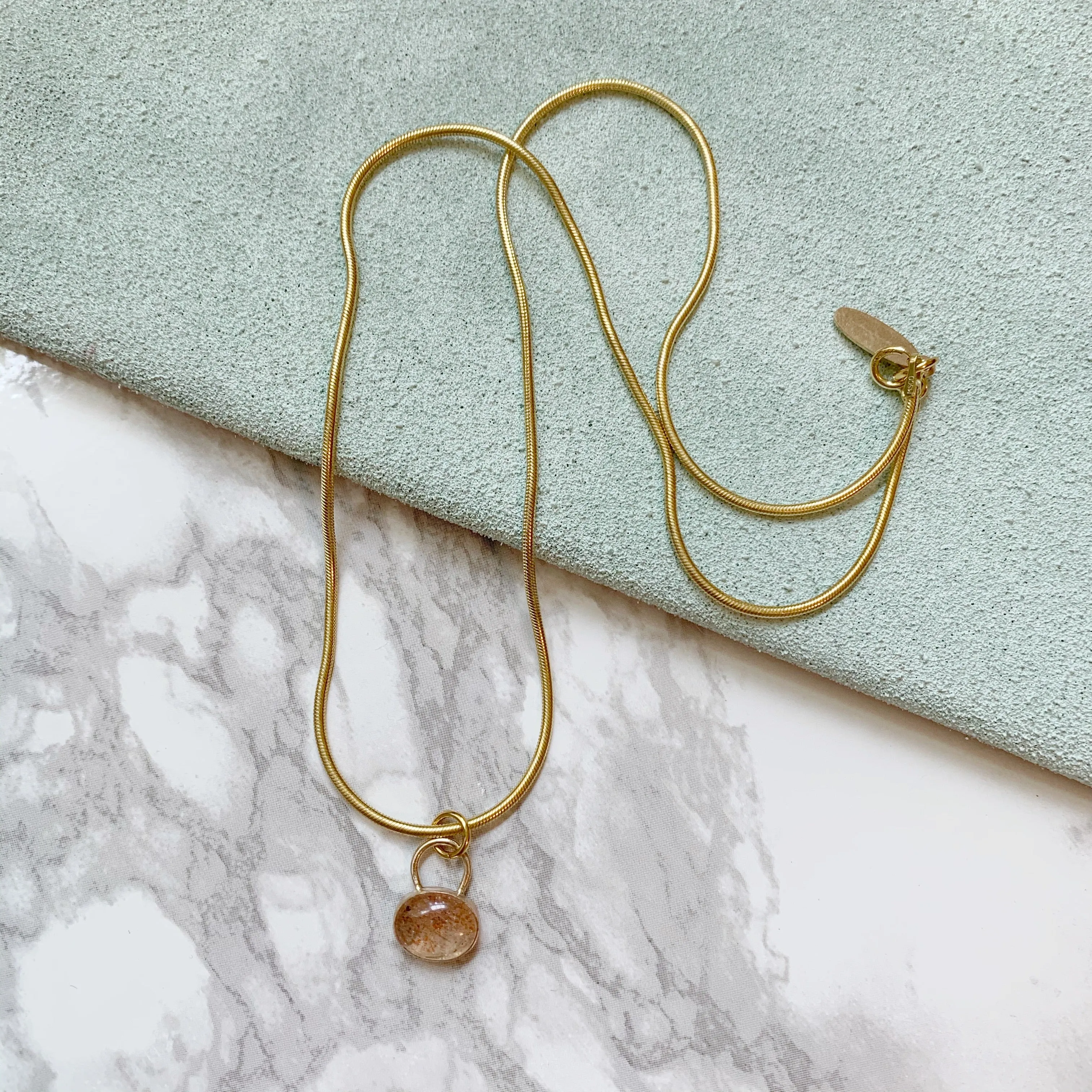 Gemstone Gold Fill Dainty