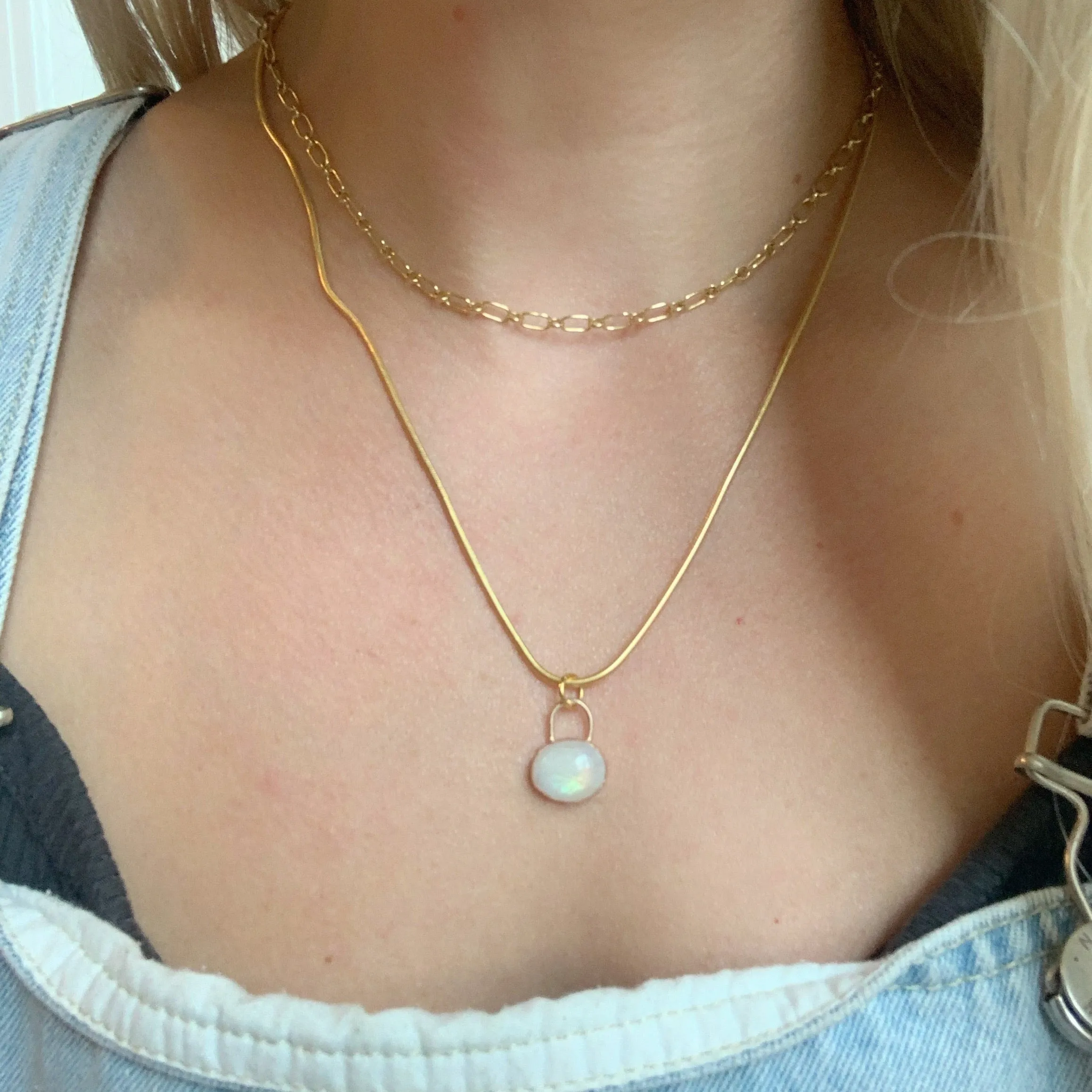 Gemstone Gold Fill Dainty