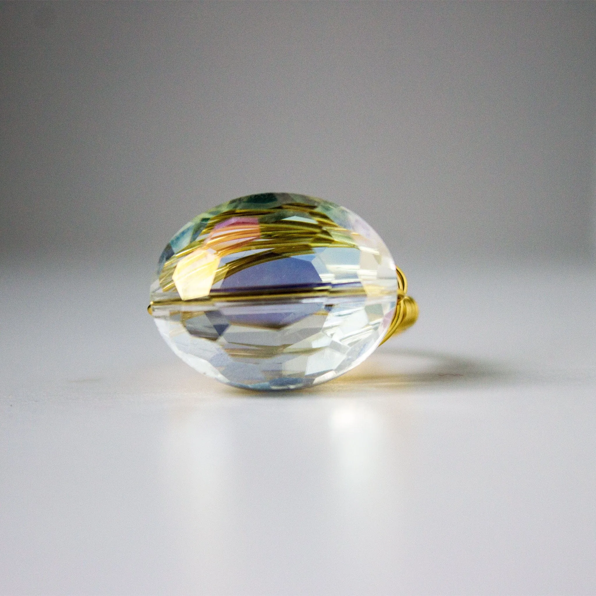 Glass Wire rings