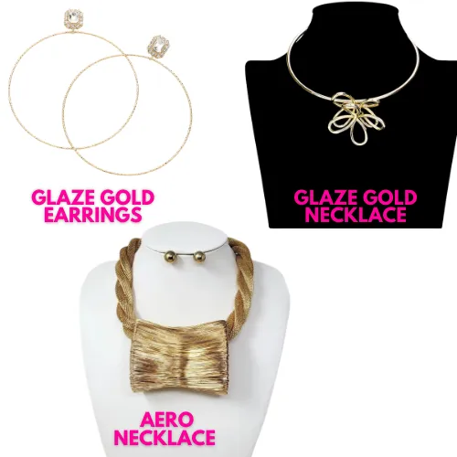 Glaze Gold Earrings