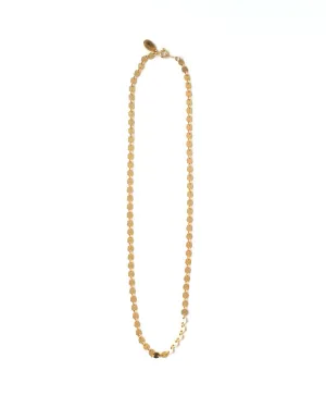 Gold Disc Necklace