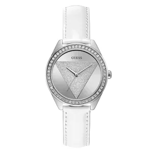 Guess Women's Watch Silver Tone Case Quartz