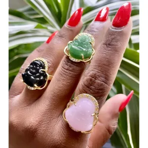 Happy Buddha Rings